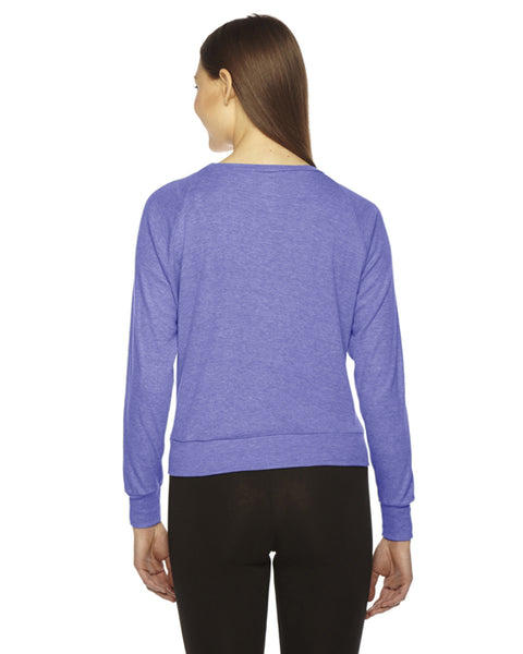 Triblend Long Sleeve Raglan Sweatshirt