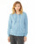 Ladies Eco-Mock Twist Adrian Hooded Full-Zip Sweatshirt