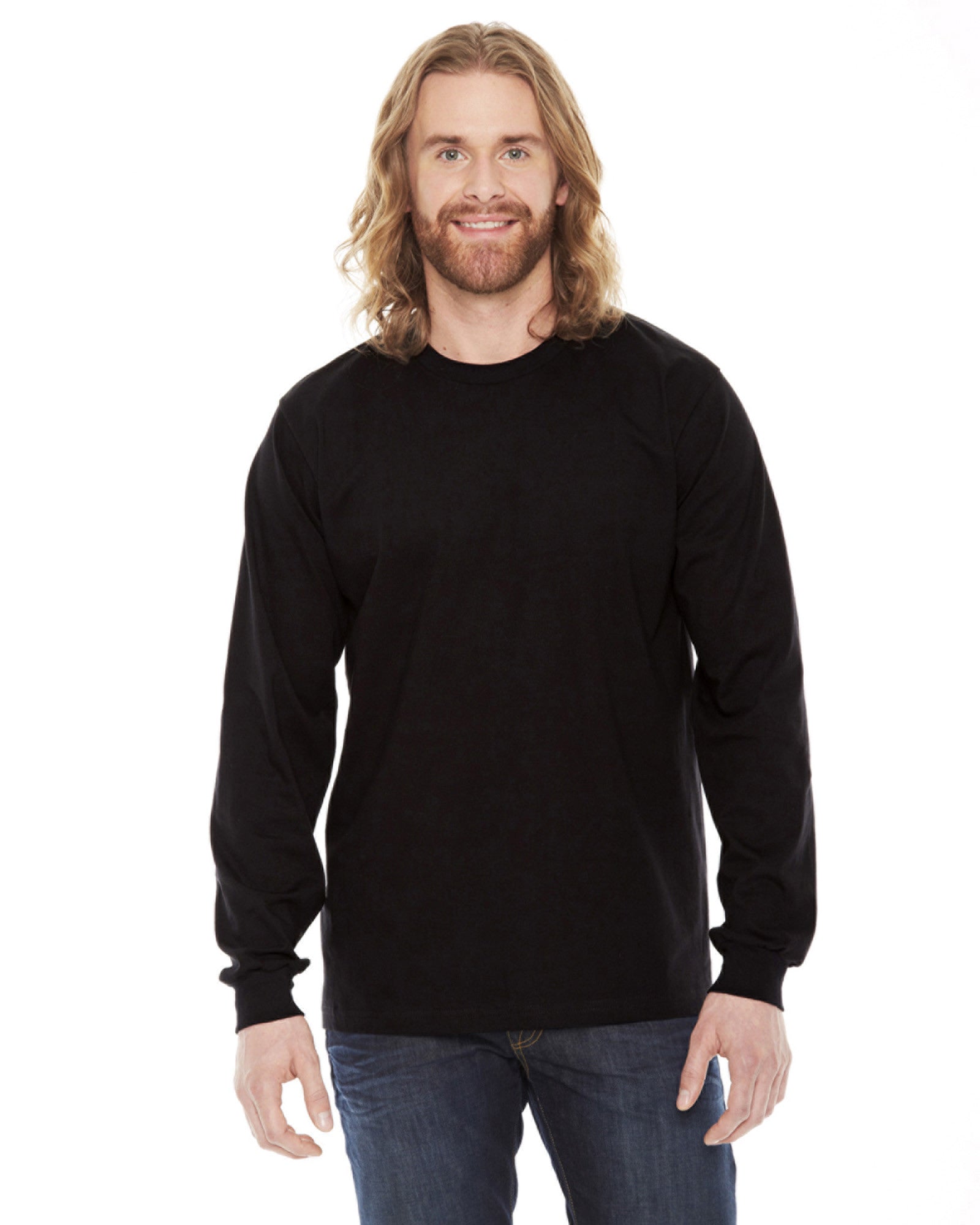 American Apparel Unisex Fine Jersey Long Sleeve T-shirt