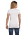 Junior Fit Fine Jersey V-neck Longer Length T-shirt