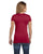 Junior Fit Fine Jersey V-neck Longer Length T-shirt