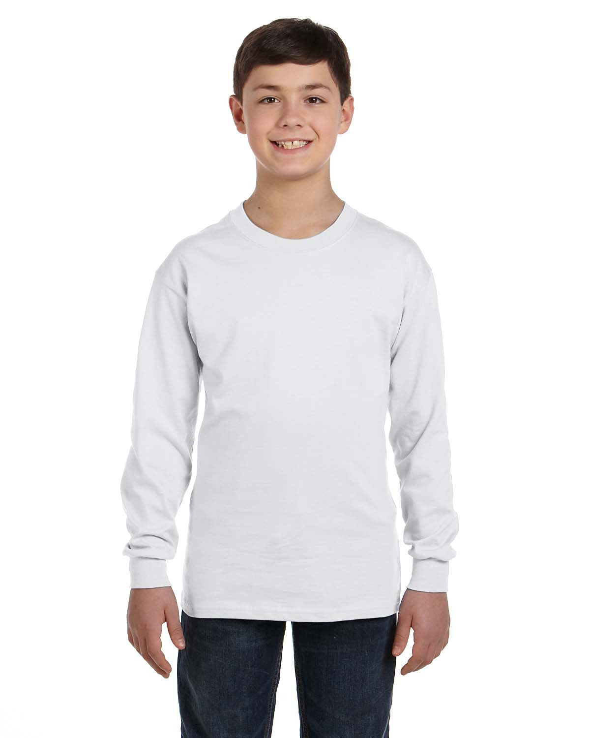 Gildan Tagless Youth Long Sleeve T-shirt