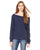 Bella Canvas Ladies Sponge Fleece Wide Neck Sweatshirt