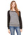 Bella Canvas Ladies Sponge Fleece Wide Neck Sweatshirt