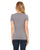 Ladies Triblend Deep V-neck T-shirt