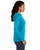 Anvil Ladies Lightweight Long Sleeve Hooded T-Shirt