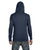 Unisex Eco-jersey Hooded Full-zip T-shirt