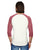 Eco-jersey Three-quarter Sleeve Raglan Henley T-shirt